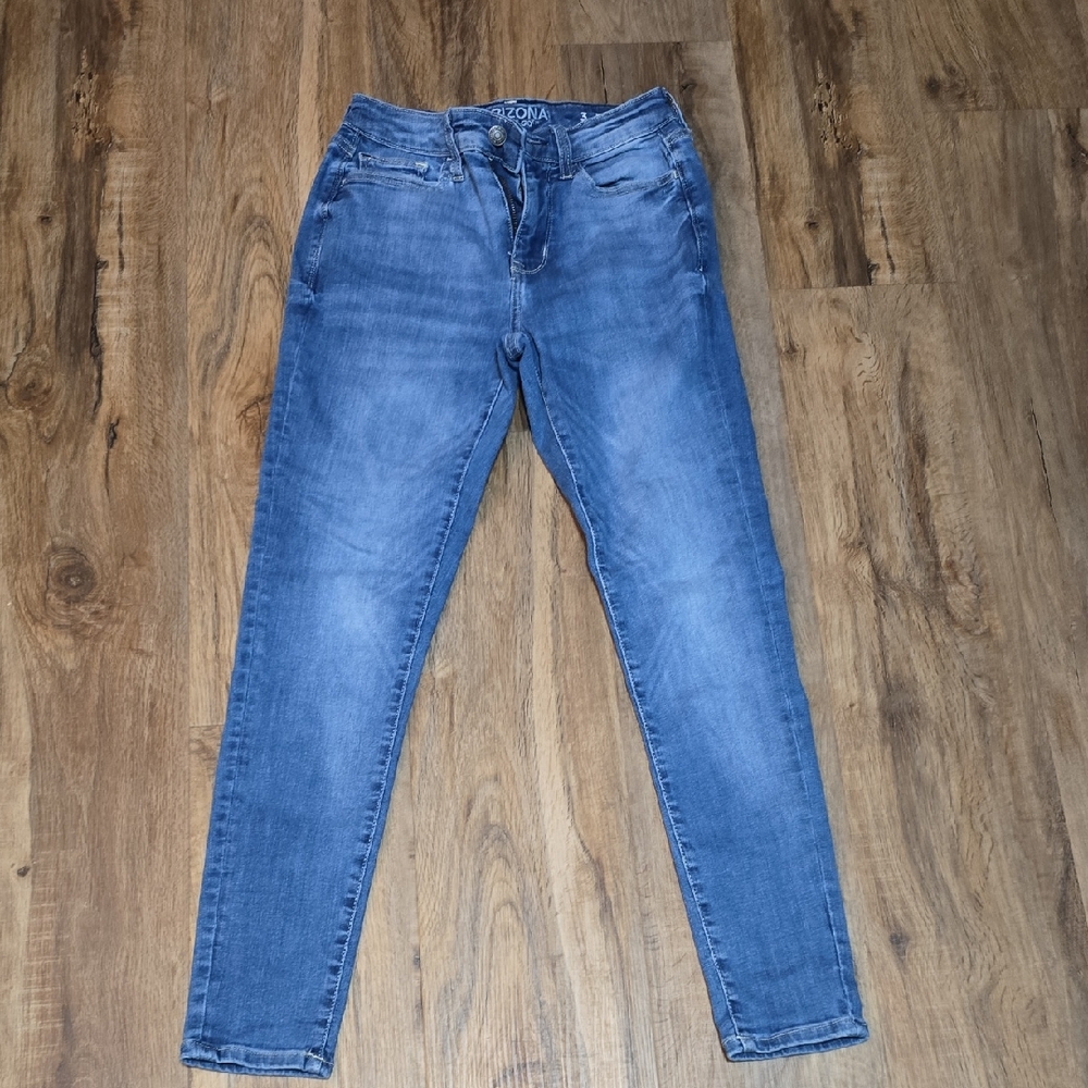 Arizona Jean Company Women's Skinny Jeans in Blue